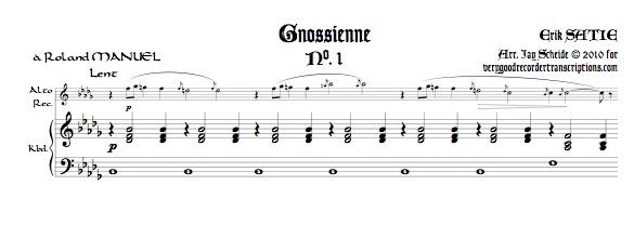 Gnossiennes 1-3
