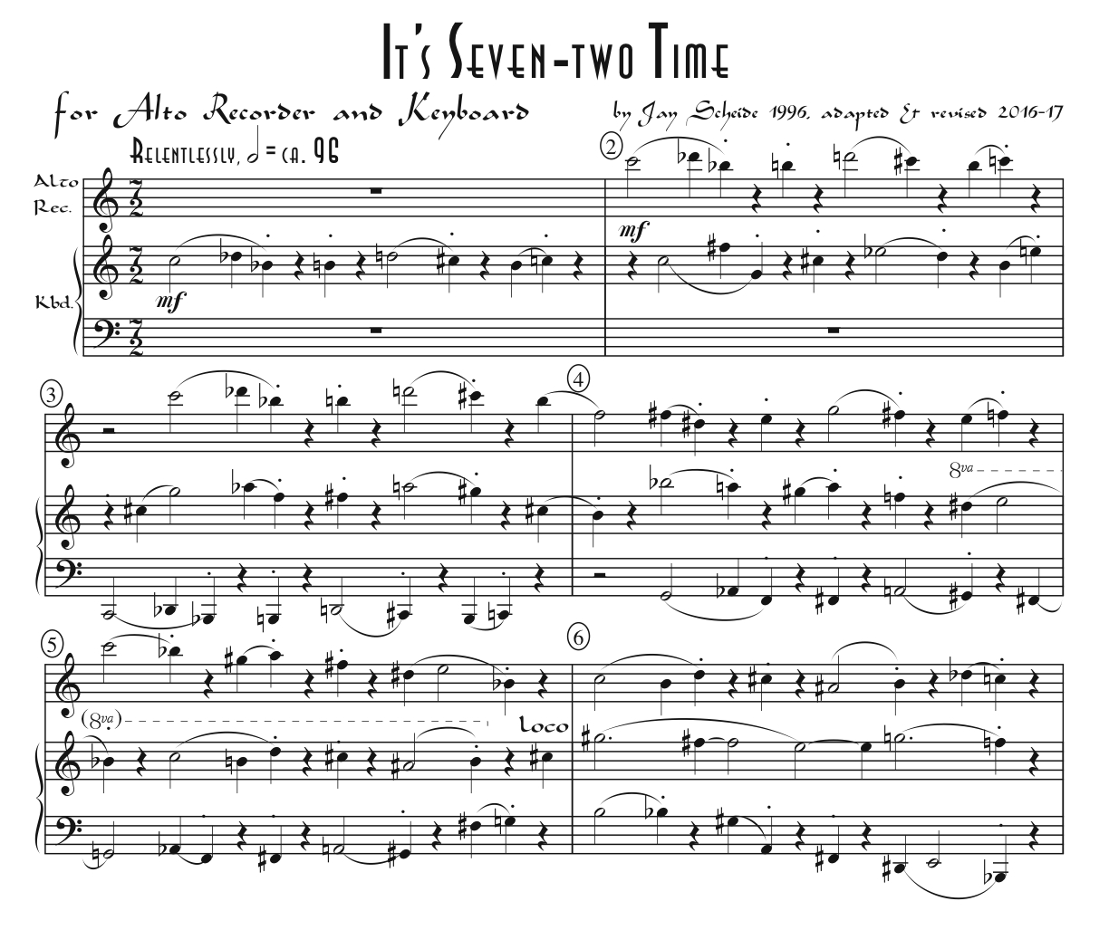 It\'s Seven-two Time