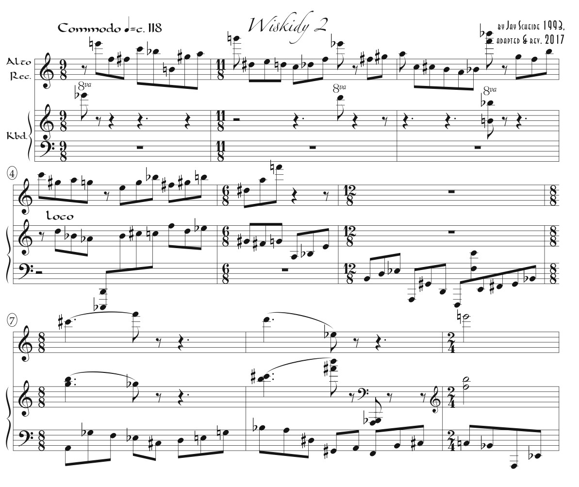Three Pieces for Recorder & Keyboard