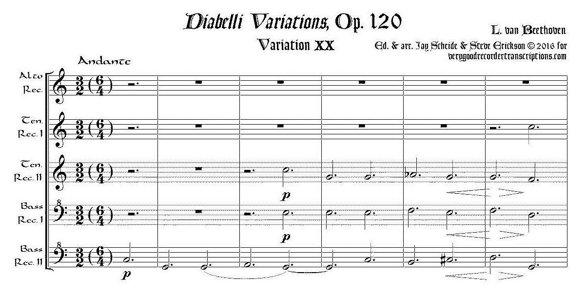 Three Quintets from Late Beethoven