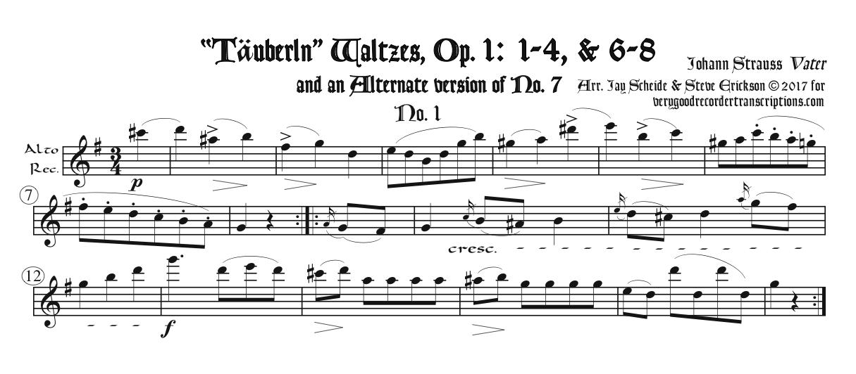 Solo recorder parts from the post-Schubert composer categories (not necessary if you get the versions with keyboard.)