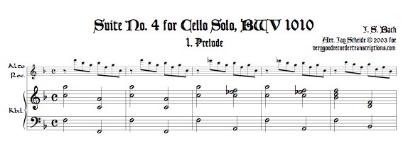Complete Suite No. 4, BWV 1010