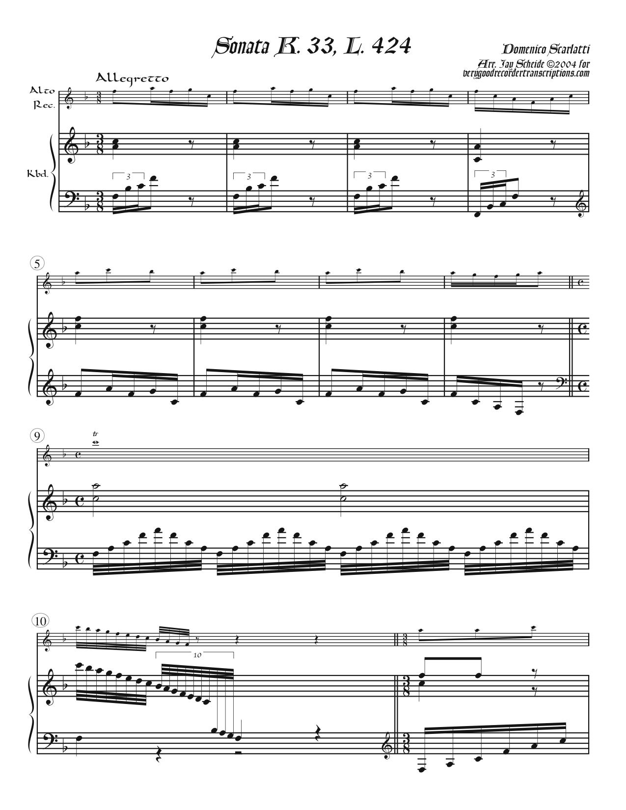 Sonata K. 33, L. 424, P. 130