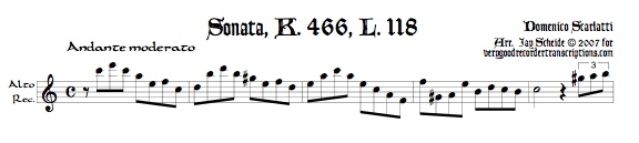 Sonata K. 466, L. 118, P. 501