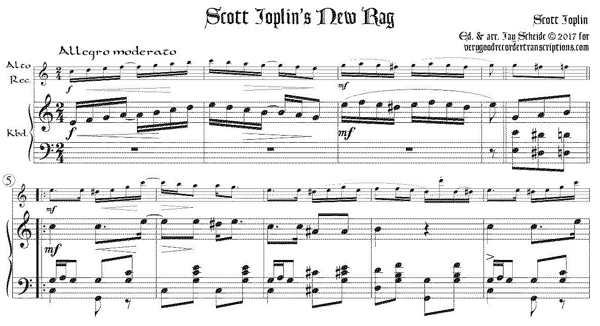 Scott Joplin\'s New Rag