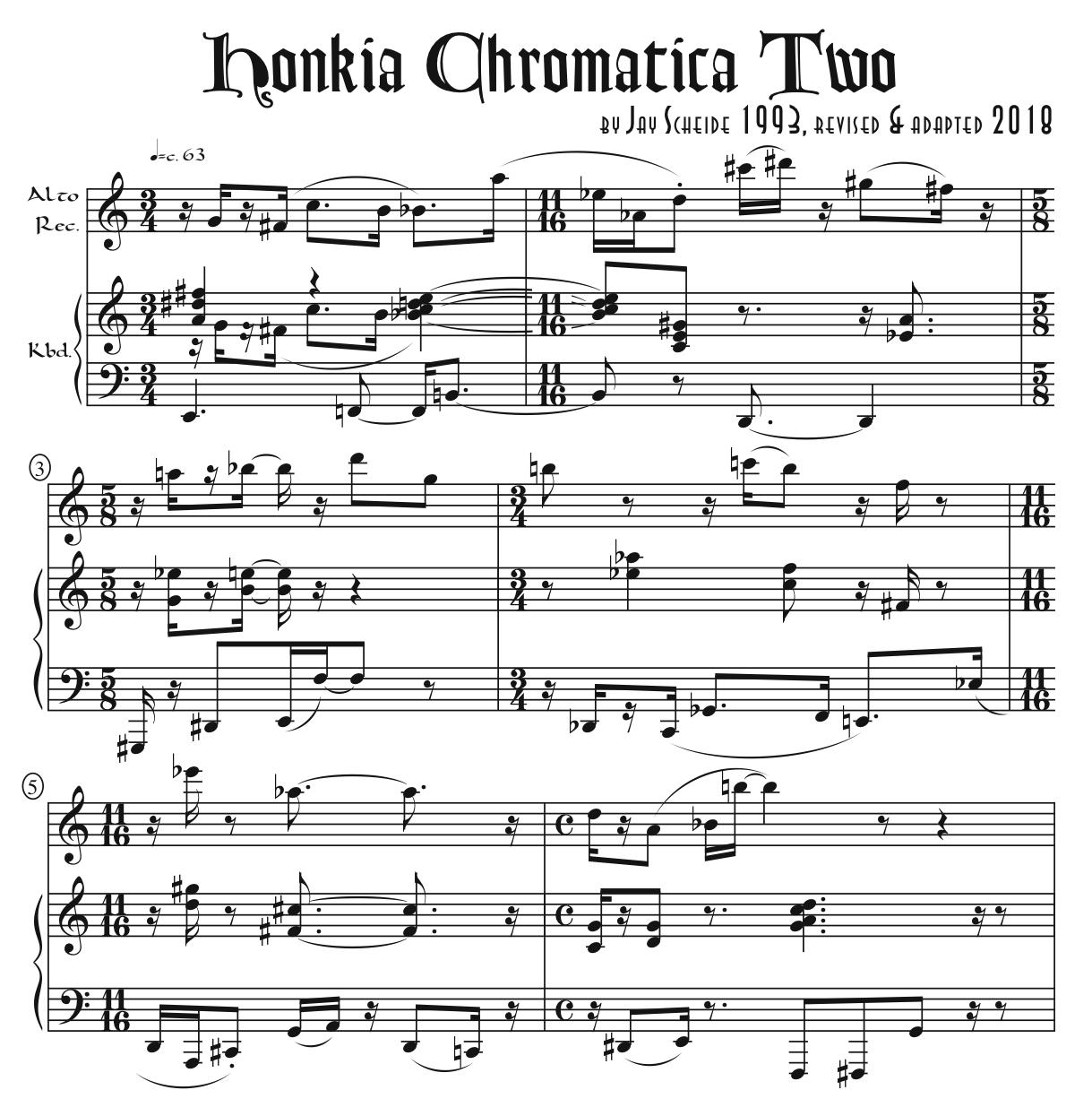 Honkia Chromatica Two