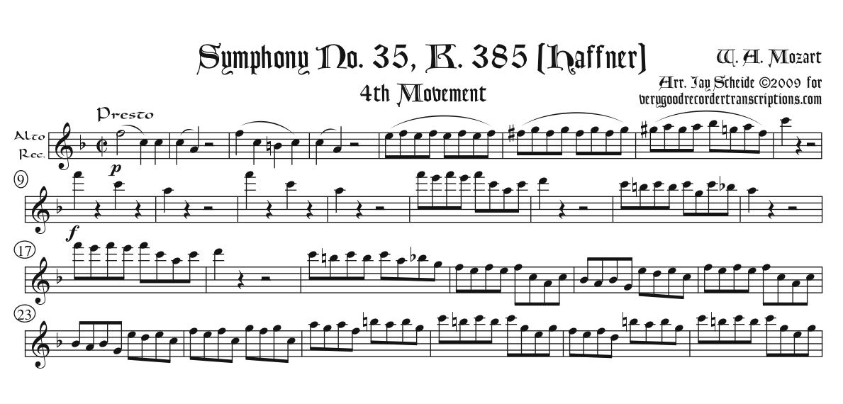 Four Great Symphony Movements