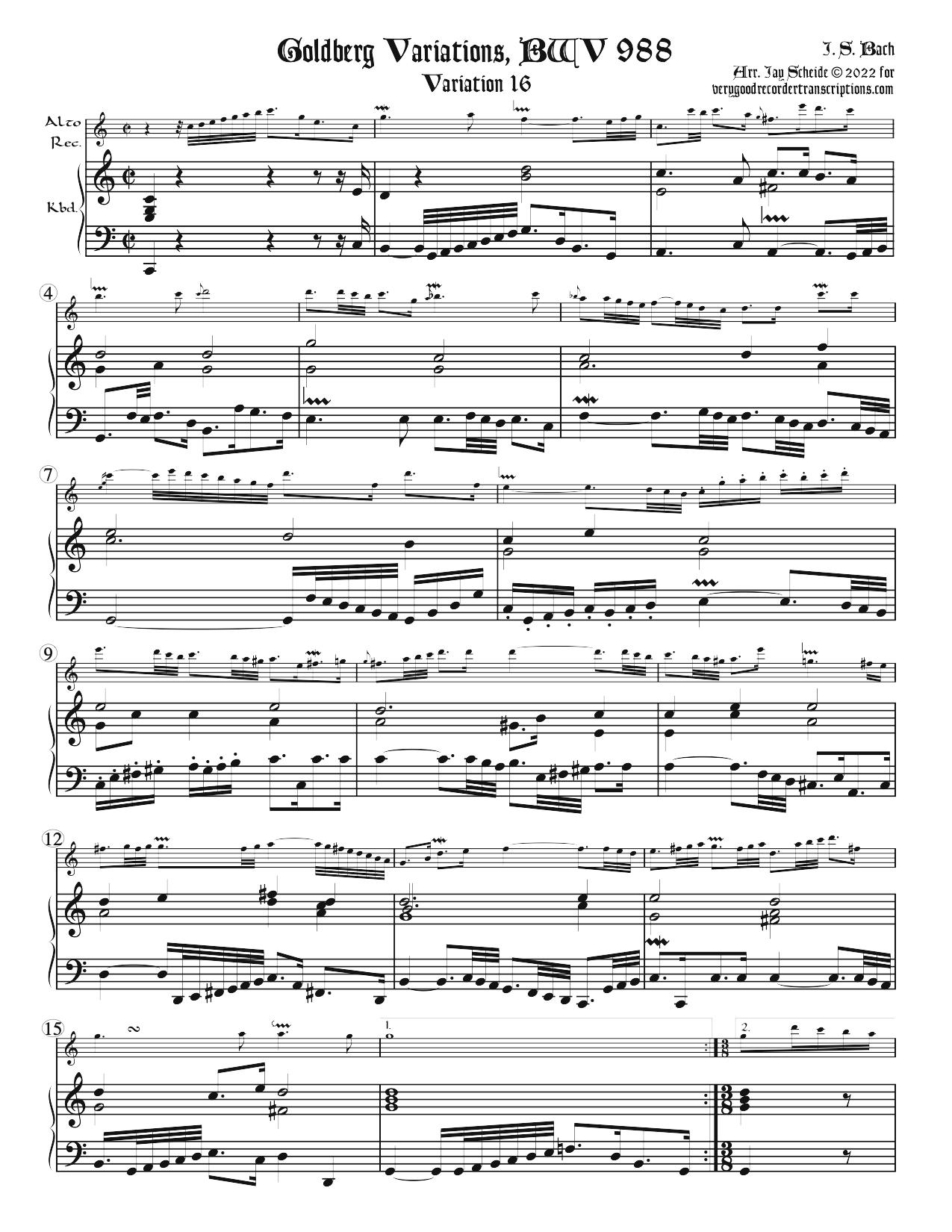 Variation 16