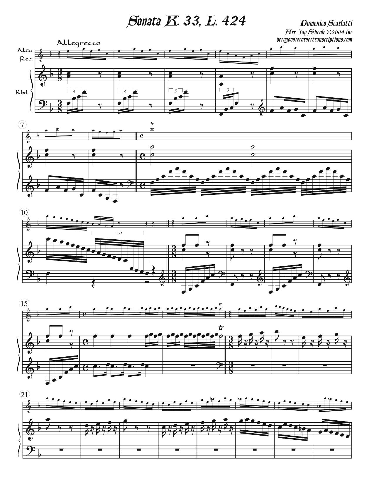 Sonata K. 33, L. 424, P. 130