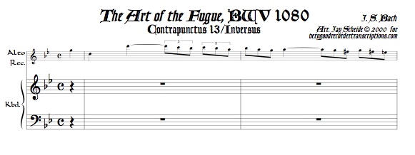 Contrapunctus 13, Inversus