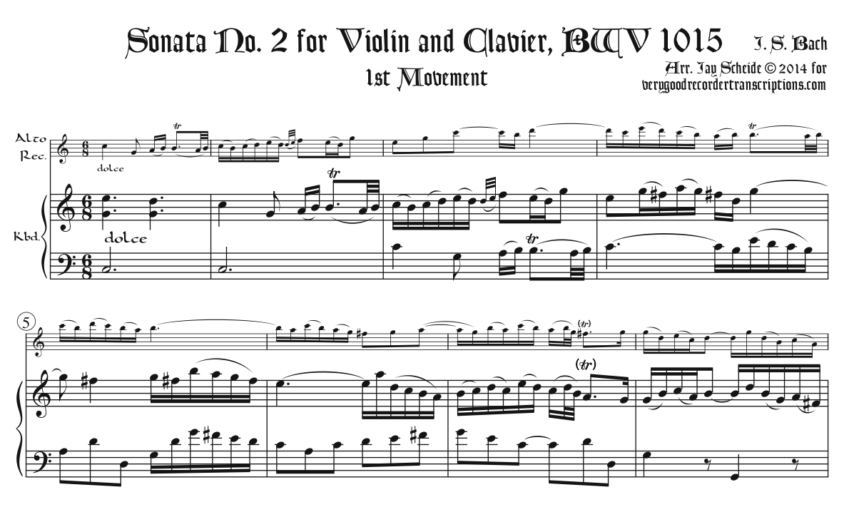 Solo recorder parts for the miscellaneous chamber music and miscellaneous vocal categories (not necessary if you get the versions with keyboard.)