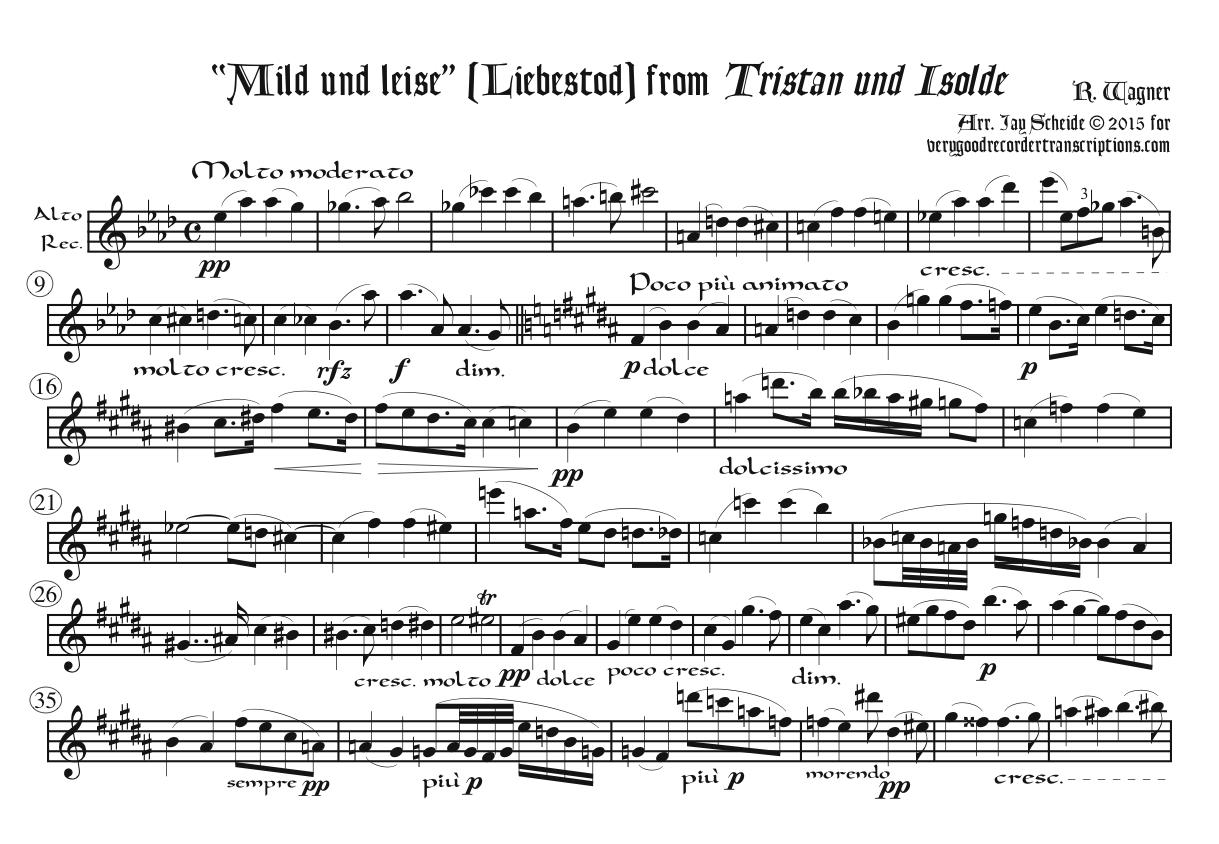 Love-Death from *Tristan und Isolde*