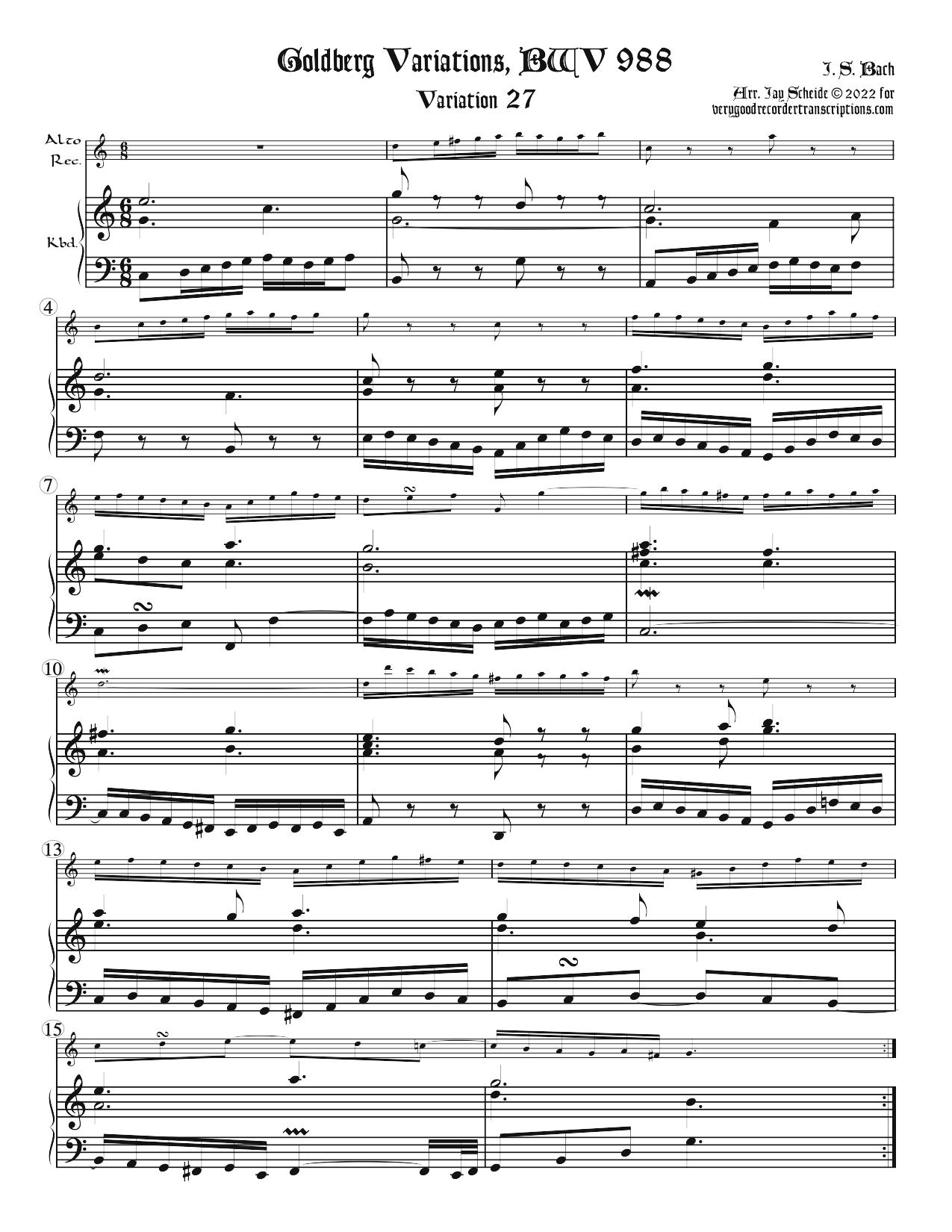 Variation 27