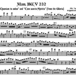 “Quoniam” and “Cum Sancto Spiritu” from Mass, BWV 232